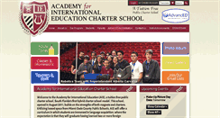 Desktop Screenshot of aiecharterschool.org